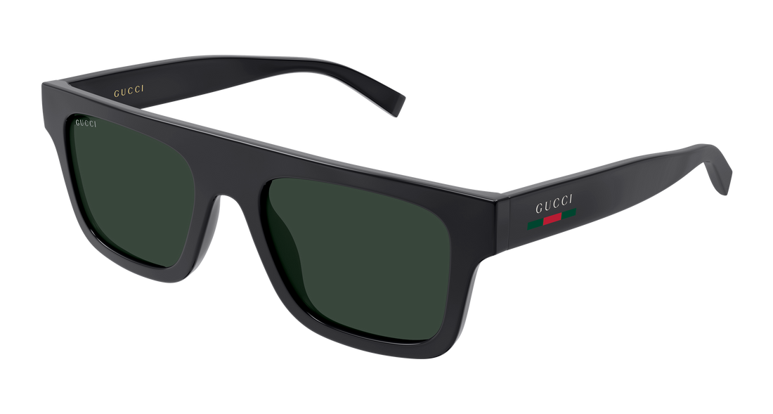 Solglasögon gucci gg2235s 004 gris rectangular / squared masculino storlek 53mm - Huvudvy