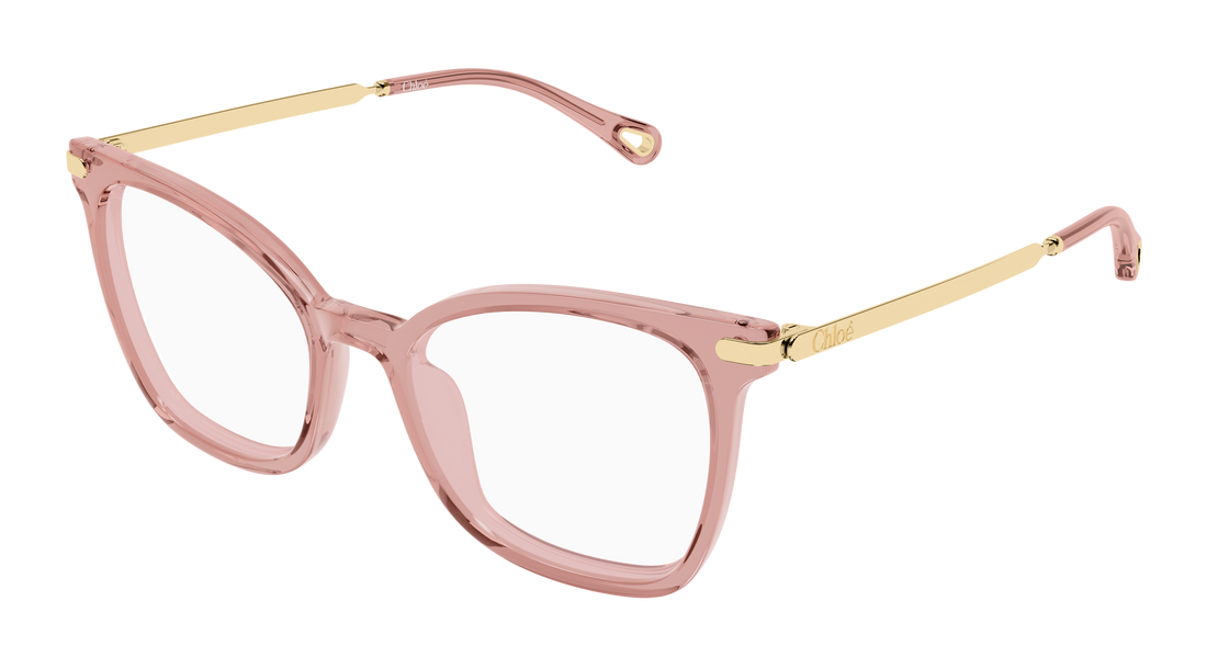 Occhiali da vista chloé ch0360o 003 rosa rectangular / squared femenino taglia 53mm - Vista principale
