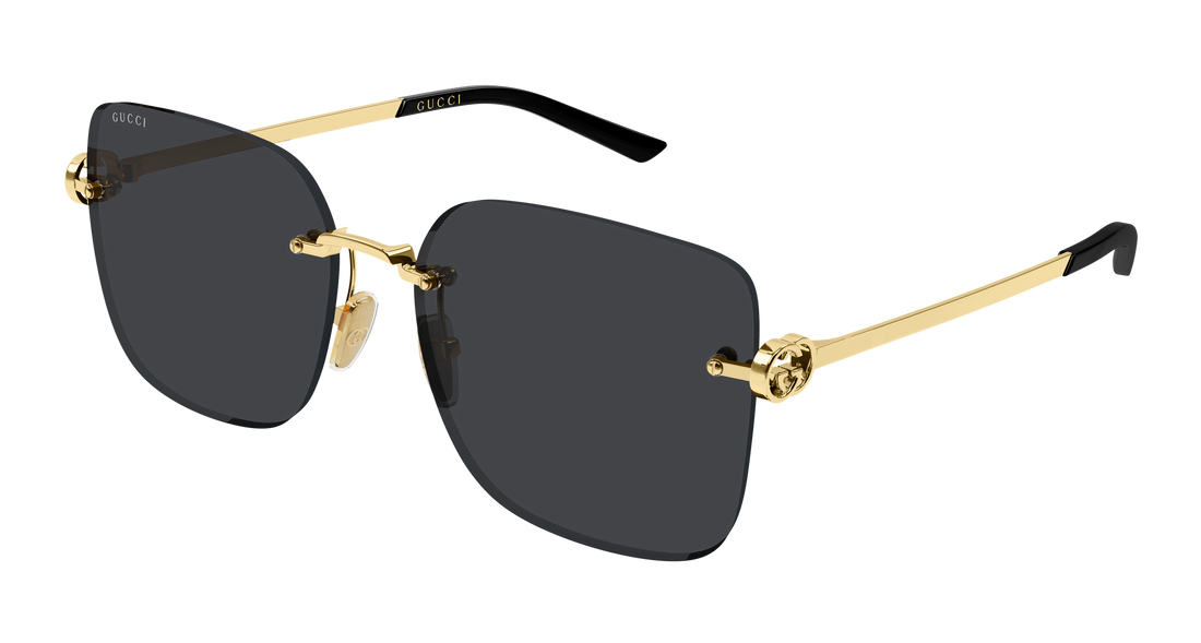 Sunčane naočale gucci gg2229sa 001 dorado butterfly femenino veličina 60mm - Glavni prikaz