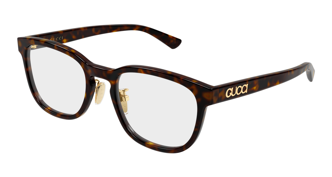 Occhiali da vista gucci gg2139ok 002 havana round/oval/panthos unisex taglia 53mm - Vista principale