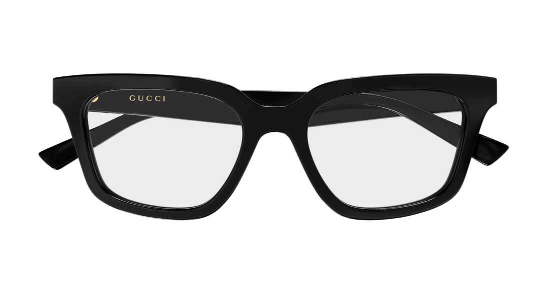 Lunettes de vue gucci gg2181o 001 negro geometrical/directional femenino taille 51mm - Vue détaillée