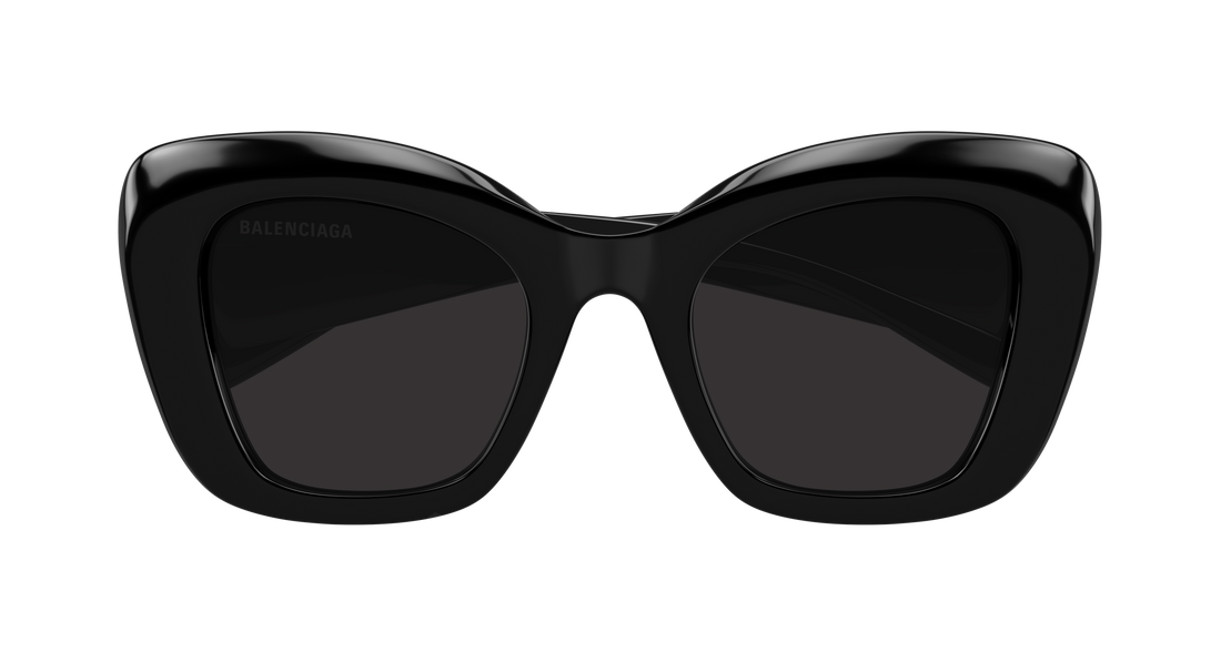 Solbriller balenciaga bb0503s 001 negro butterfly femenino størrelse 54mm - Detaljeret visning