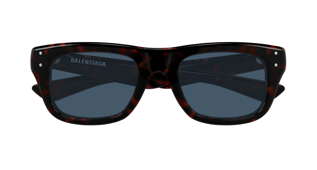 Solbriller balenciaga bb0521s 003 havana rectangular / squared masculino størrelse 53mm - Detaljeret visning