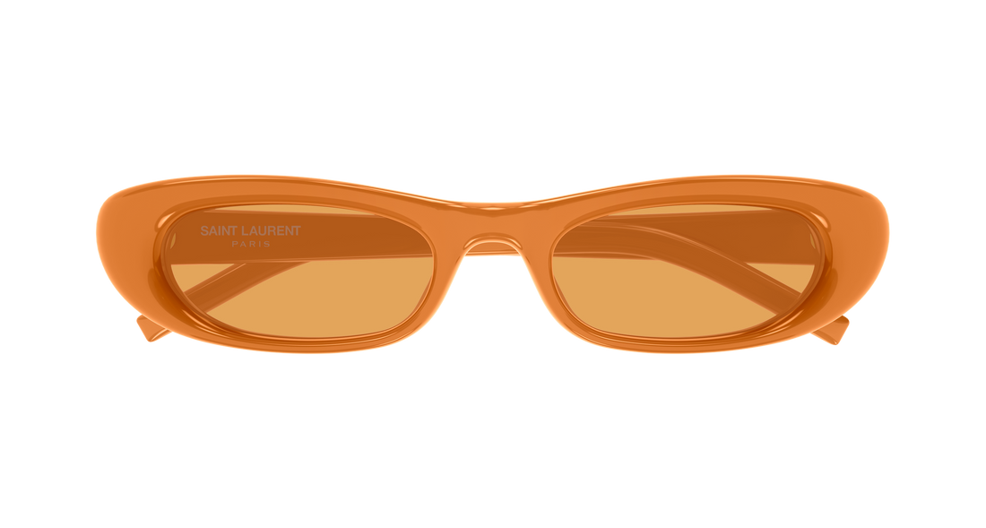 Lunettes de soleil saint laurent sl 557 shade plump 005 naranja rectangular / squared femenino taille 53mm - Vue détaillée