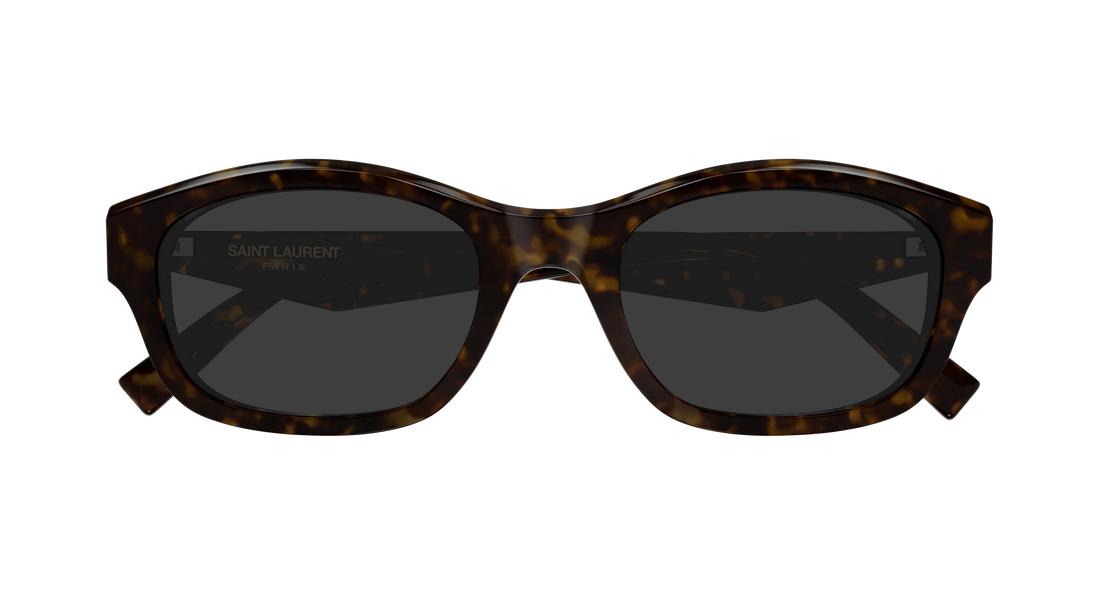 Gafas de sol saint laurent sl m172/f 002 havana round/oval/panthos femenino talla 54mm - Vista de detalle