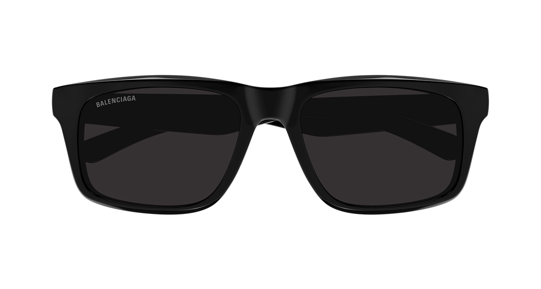 Lunettes de soleil balenciaga bb0469sa 001 negro rectangular / squared masculino taille 57mm - Vue détaillée