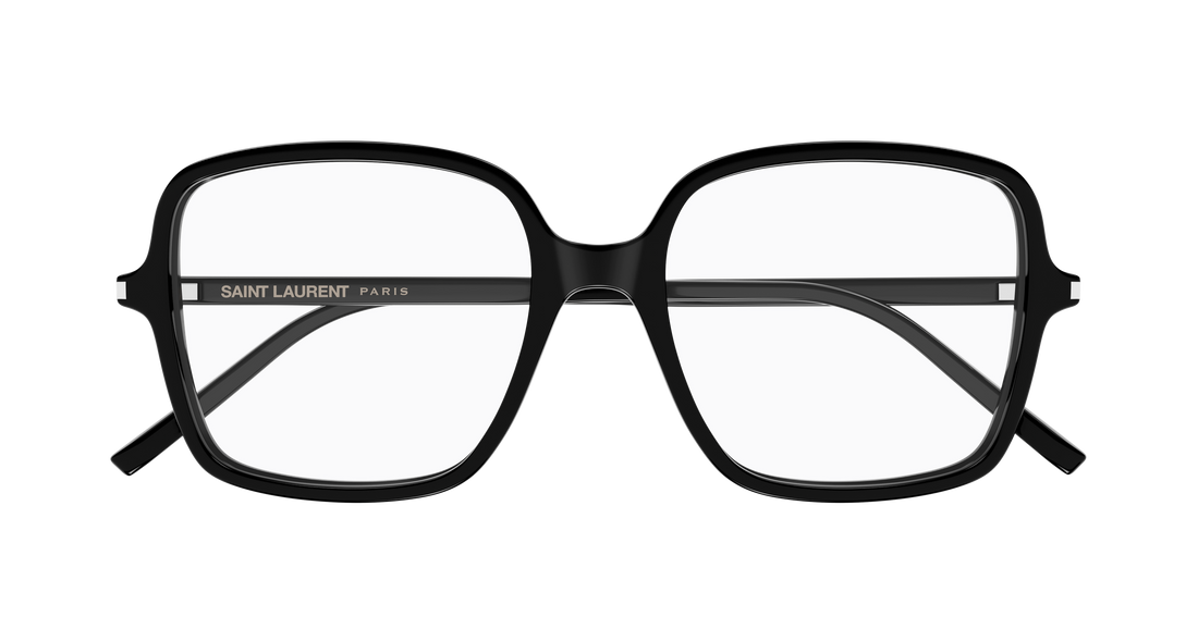Occhiali da vista saint laurent sl 892 001 negro rectangular / squared femenino taglia 53mm - Vista dettagliata
