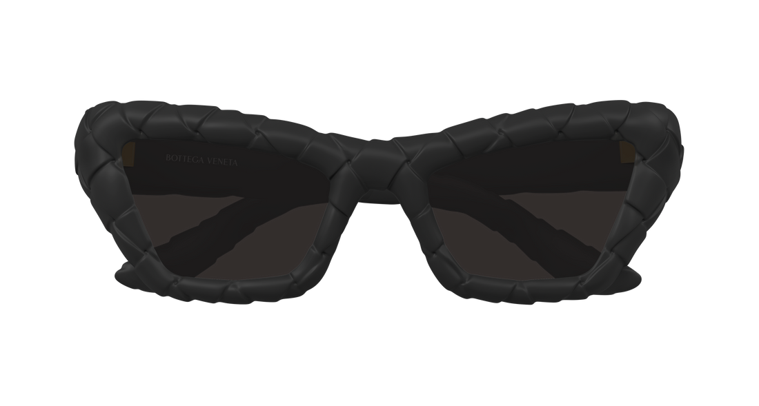 Sonnenbrillen bottega veneta bv1438s 001 negro cat eye femenino größe 56mm - Detailansicht