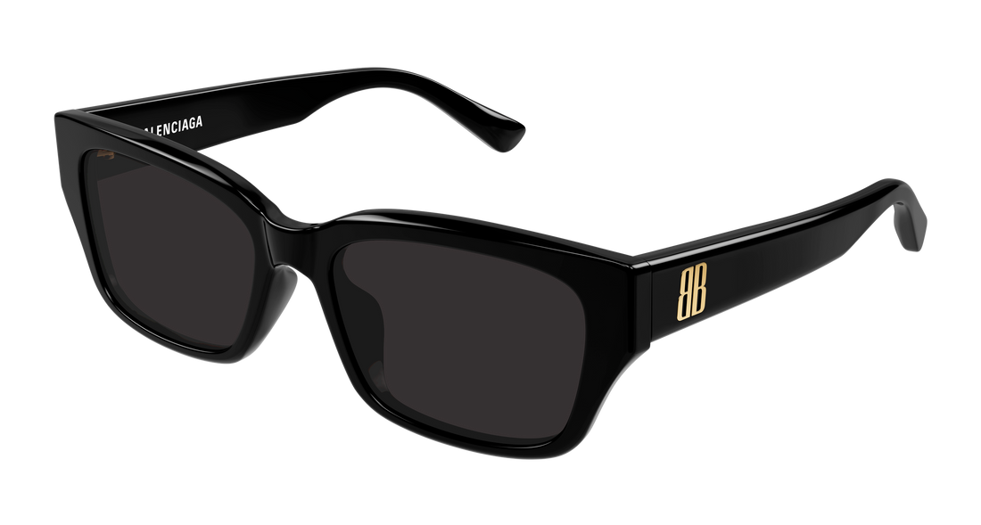 Gafas de sol balenciaga bb0480sk 001 negro rectangular / squared unisex talla 56mm - Vista principal