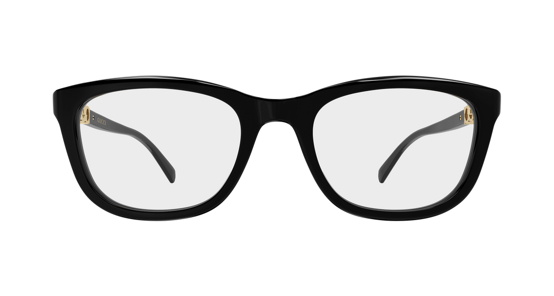 Occhiali da vista gucci gg2035oa 004 negro rectangular / squared femenino taglia 53mm - Vista dettagliata