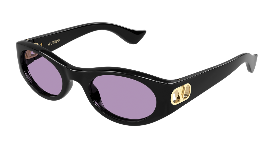 Sunglasses valentino vg0015s 002 negro round/oval/panthos femenino size 52mm - Main view