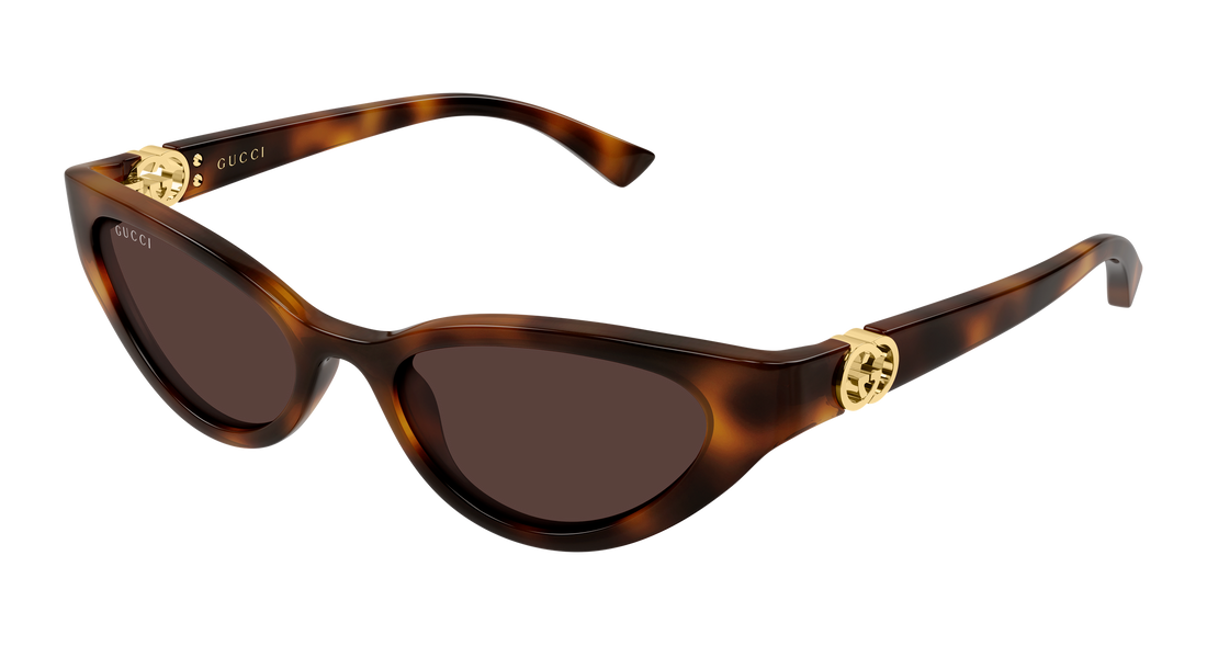 Sunčane naočale gucci gg2194s 002 havana cat eye femenino veličina 52mm - Glavni prikaz