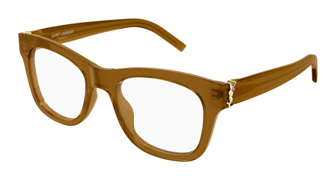 Dioptrijske naočale saint laurent sl m159 005 marron cat eye femenino veličina 52mm - Glavni prikaz