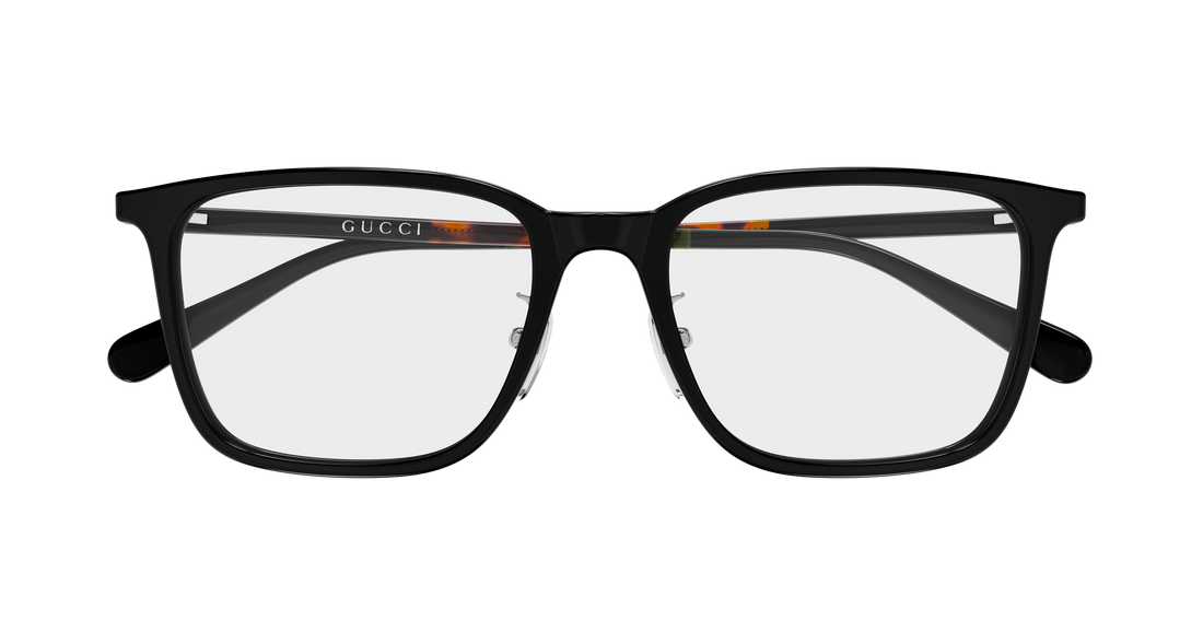 Briller gucci gg2267oa 002 negro rectangular / squared masculino størrelse 54mm - Detaljeret visning