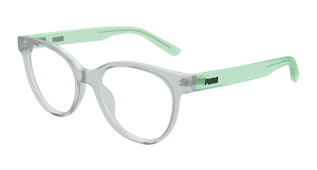 Occhiali da vista puma pj0090o 007 gris cat eye infantil taglia 50mm - Vista principale