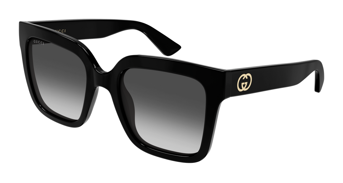 Solglasögon gucci gg2190s 001 negro rectangular / squared femenino storlek 53mm - Huvudvy