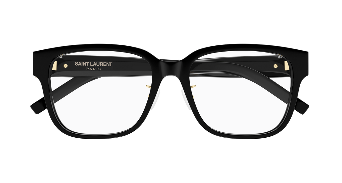 Gafas graduadas saint laurent sl m165/f 001 negro cat eye femenino talla 54mm - Vista de detalle