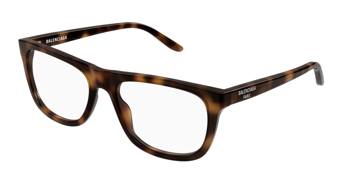 Dioptrijske naočale balenciaga bb0498o 003 havana rectangular / squared masculino veličina 56mm - Glavni prikaz