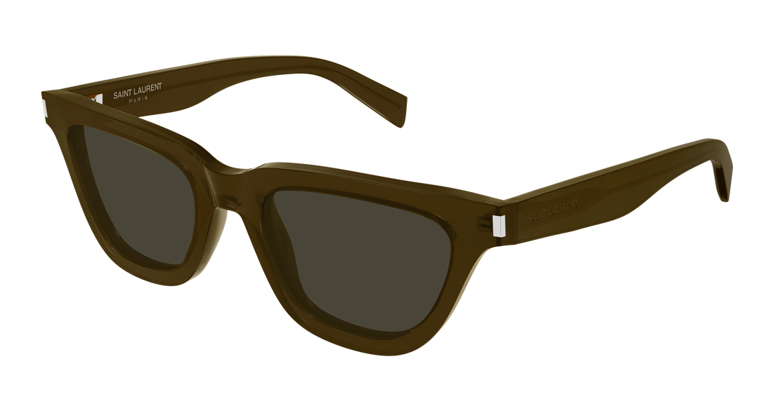 Gafas de sol saint laurent sl 462 sulpice 021 marron cat eye femenino talla 53mm - Vista principal