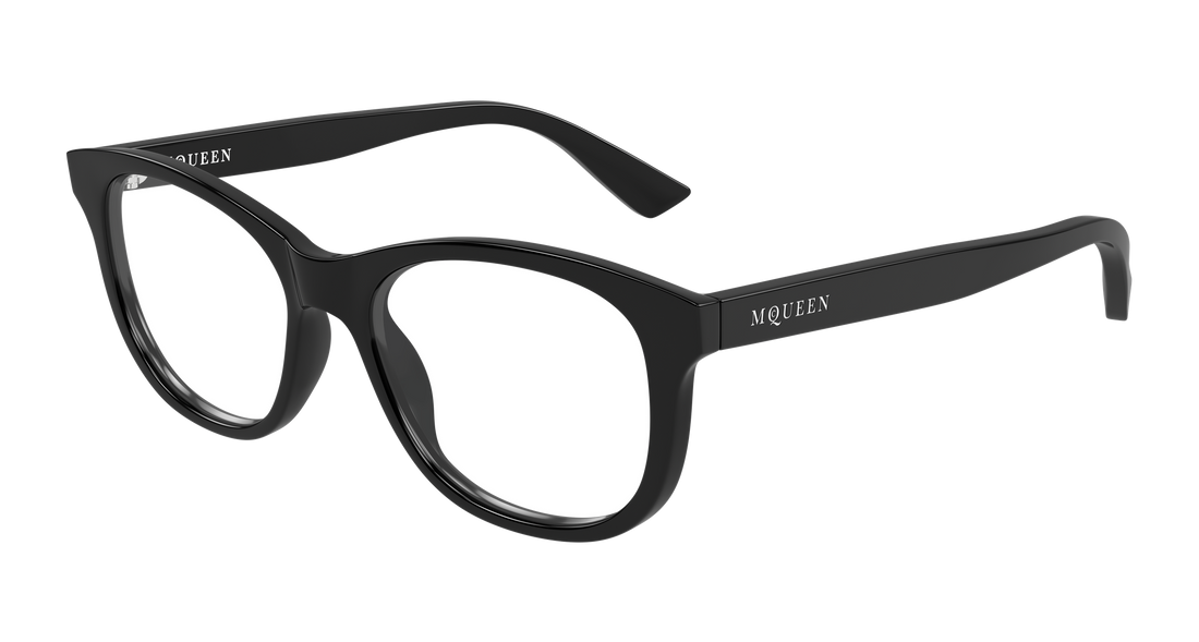 Gafas graduadas alexander mcqueen am0568o 007 negro cat eye femenino talla 53mm - Vista principal