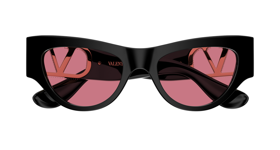 Sunčane naočale valentino vg0053s 002 negro cat eye femenino veličina 55mm - Detaljni prikaz