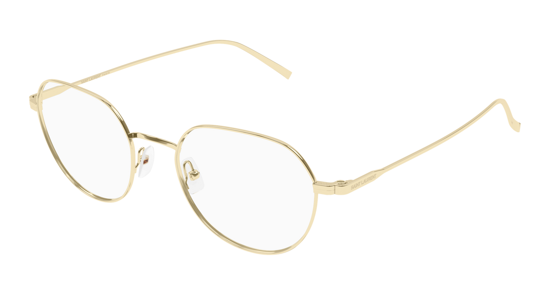 Okulary korekcyjne saint laurent sl 953 opt 003 dorado round/oval/panthos masculino rozmiar 51mm - Widok główny
