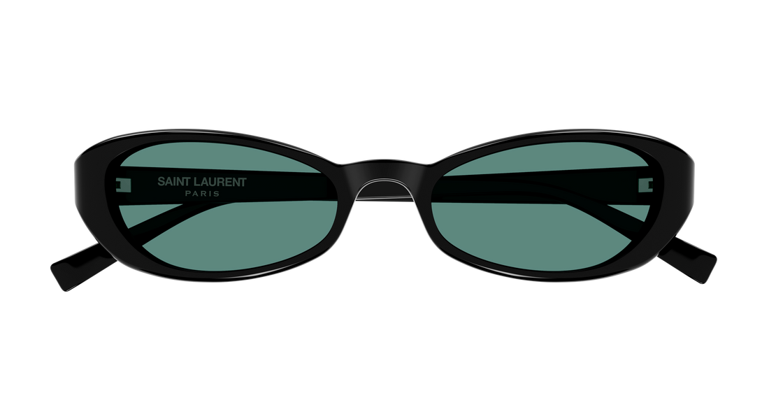 Occhiali da sole saint laurent sl 871 002 negro round/oval/panthos unisex taglia 51mm - Vista dettagliata