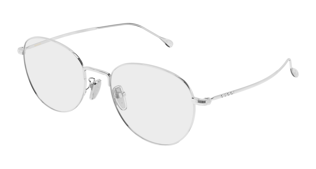 Brillen gucci gg2147oa 002 plateado round/oval/panthos femenino größe 54mm - Hauptansicht