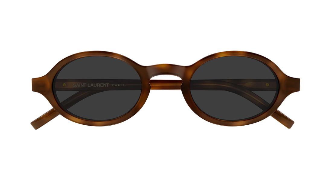 Gafas de sol saint laurent sl m161/k 003 havana round/oval/panthos unisex talla 51mm - Vista de detalle