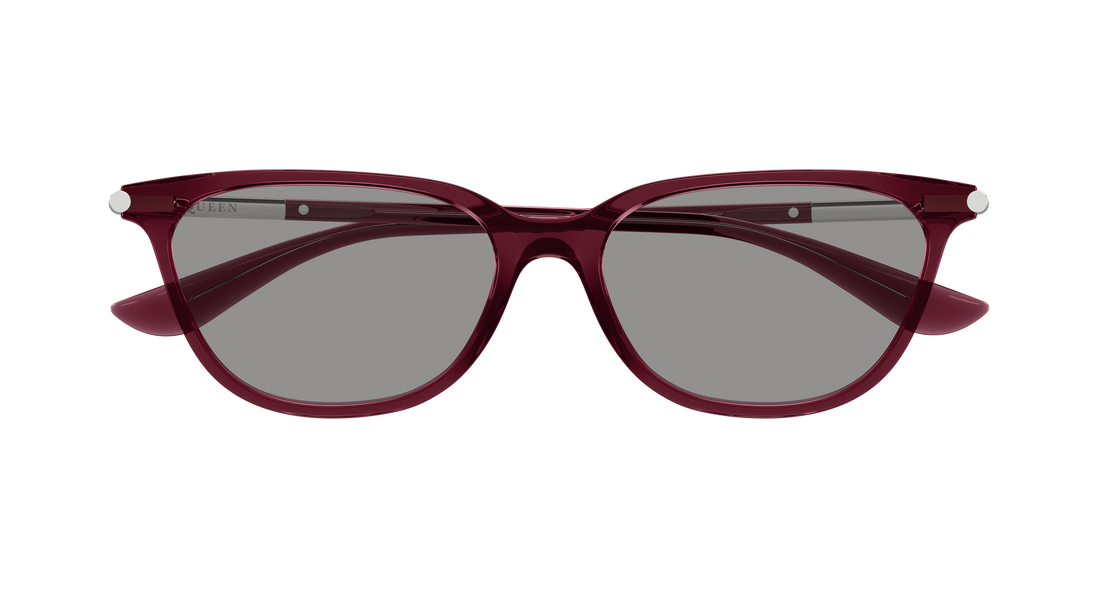 Sunglasses alexander mcqueen am0553s 004 burdeos cat eye femenino size 54mm - Detailed view