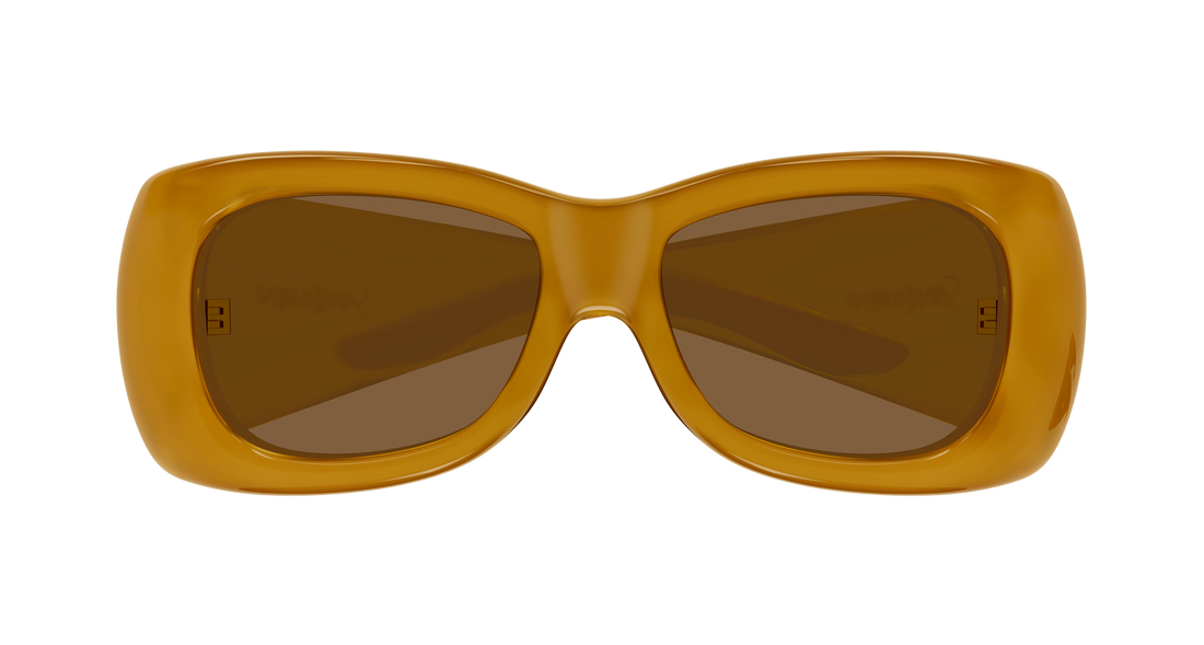 Sunglasses saint laurent sl 901 howl 008 amarillo rectangular / squared unisex size 61mm - Detailed view