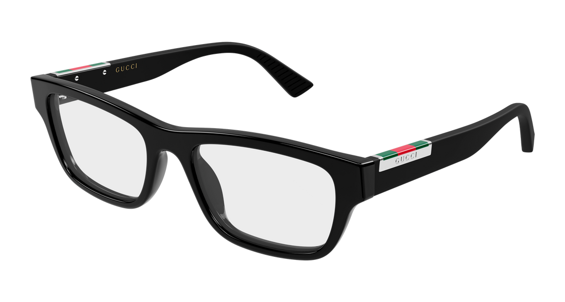 Occhiali da vista gucci gg2091o 005 negro rectangular / squared masculino taglia 55mm - Vista principale