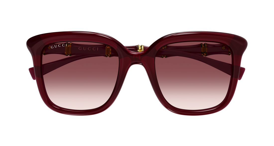 Sonnenbrillen gucci gg2058s 003 rojo rectangular / squared femenino größe 52mm - Detailansicht