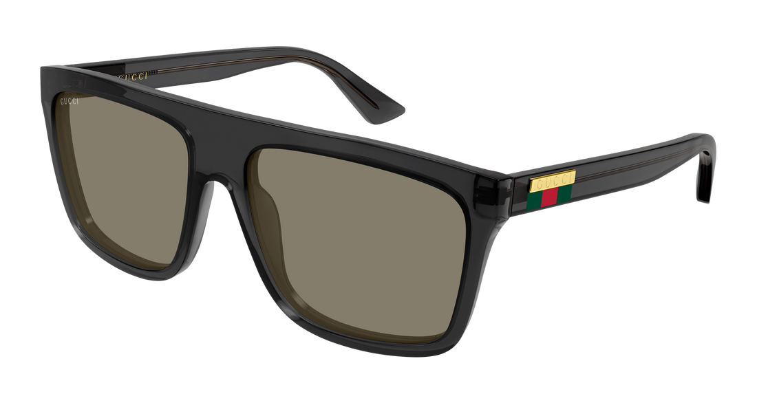 Sunčane naočale gucci gg0748s 010 gris rectangular / squared masculino veličina 59mm - Glavni prikaz