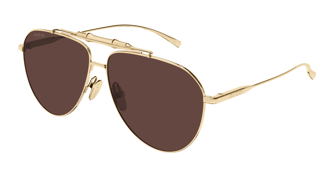 Sonnenbrillen gucci gg2064s 004 dorado pilot/navigator masculino größe 60mm - Hauptansicht