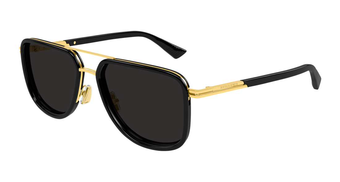 Sonnenbrillen bottega veneta bv1463s 001 dorado pilot/navigator masculino größe 56mm - Hauptansicht