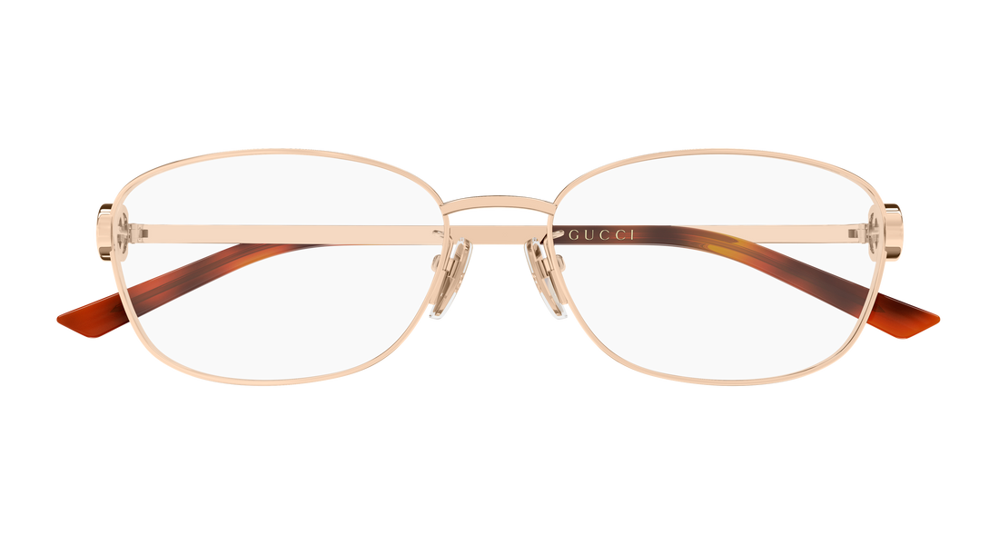 Dioptrijske naočale gucci gg2234oa 003 dorado round/oval/panthos femenino veličina 57mm - Detaljni prikaz