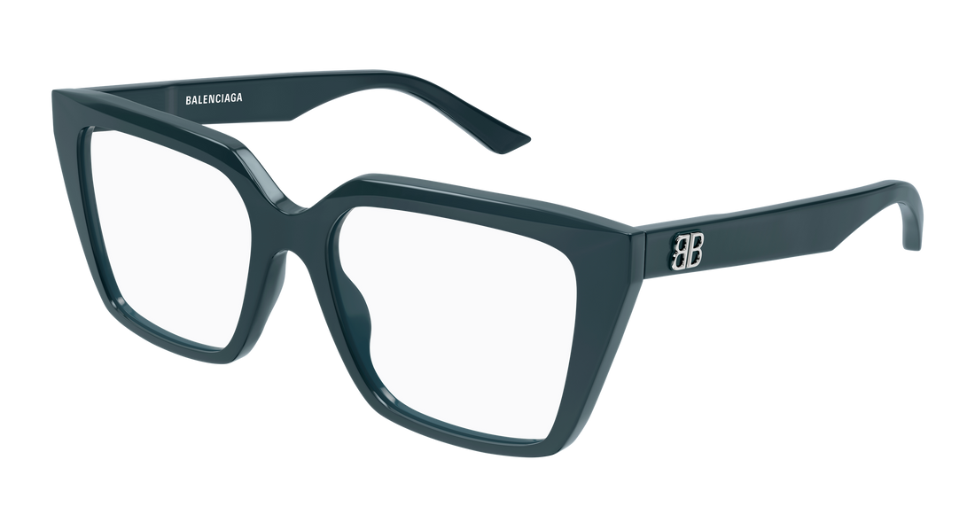 Occhiali da vista balenciaga bb0130o 015 azul rectangular / squared femenino taglia 53mm - Vista principale