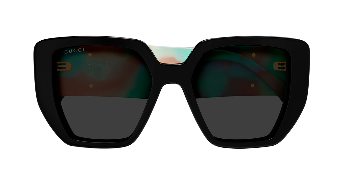 Occhiali da sole gucci gg0956s 011 negro rectangular / squared femenino taglia 54mm - Vista dettagliata