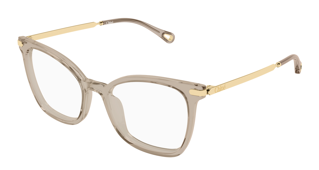 Dioptrijske naočale chloé ch0360o 004 marron rectangular / squared femenino veličina 53mm - Glavni prikaz