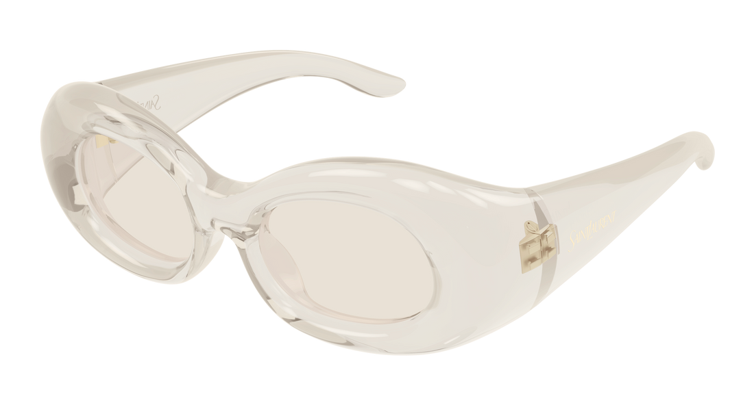 Lunettes de soleil saint laurent sl 968 003 beige round/oval/panthos femenino taille 54mm - Vue principale