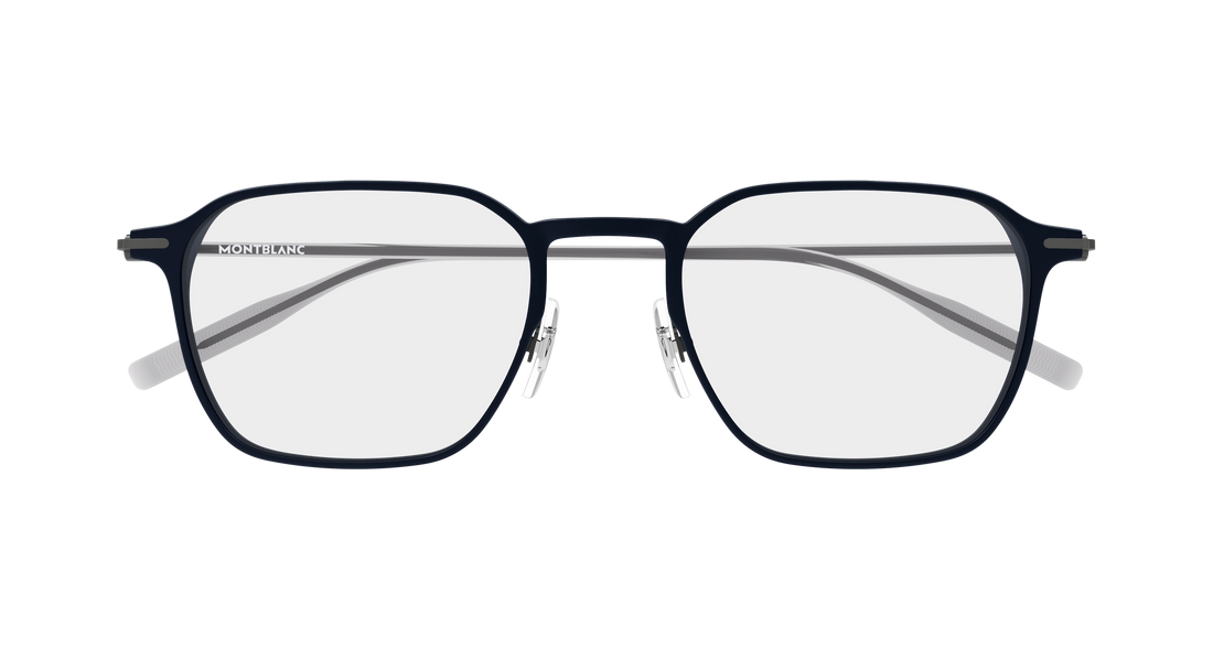 Dioptrijske naočale montblanc mb0504o 004 azul rectangular / squared masculino veličina 51mm - Detaljni prikaz