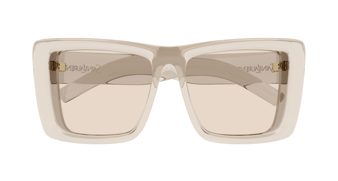 Gafas de sol saint laurent sl 900 howl 002 beige rectangular / squared femenino talla 61mm - Vista de detalle