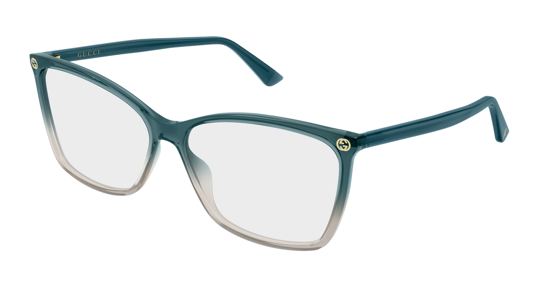 Occhiali da vista gucci gg0025o 024 gris cat eye femenino taglia 58mm - Vista principale