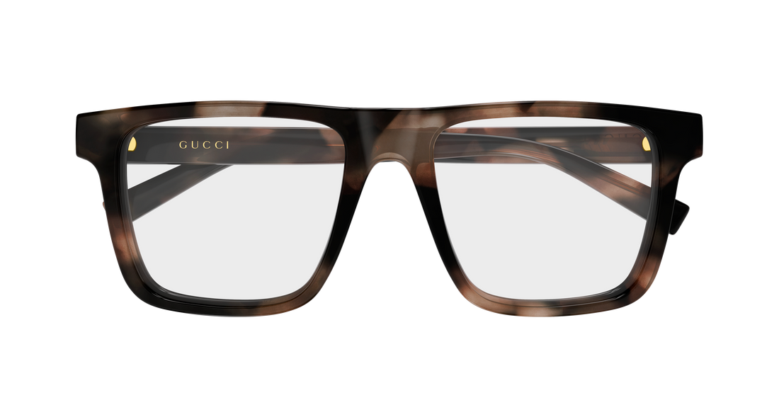 Glasögon gucci gg2236o 003 havana rectangular / squared masculino storlek 53mm - Detaljvy