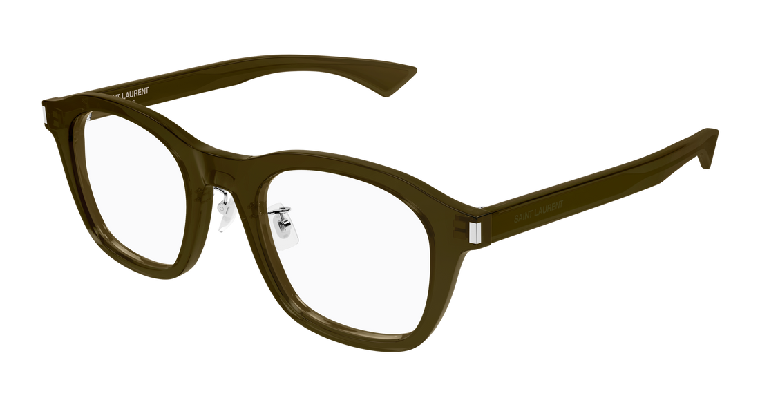 Gafas graduadas saint laurent sl 880/j opt 004 marron round/oval/panthos unisex talla 48mm - Vista principal