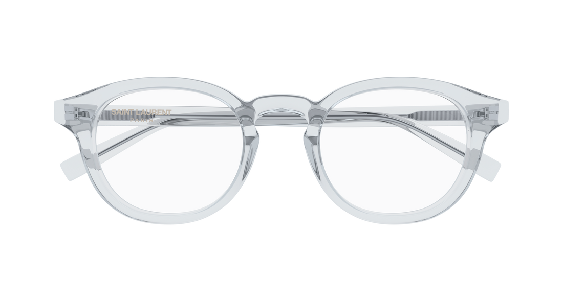 Gafas graduadas saint laurent sl 907 006 gris cat eye masculino talla 49mm - Vista de detalle