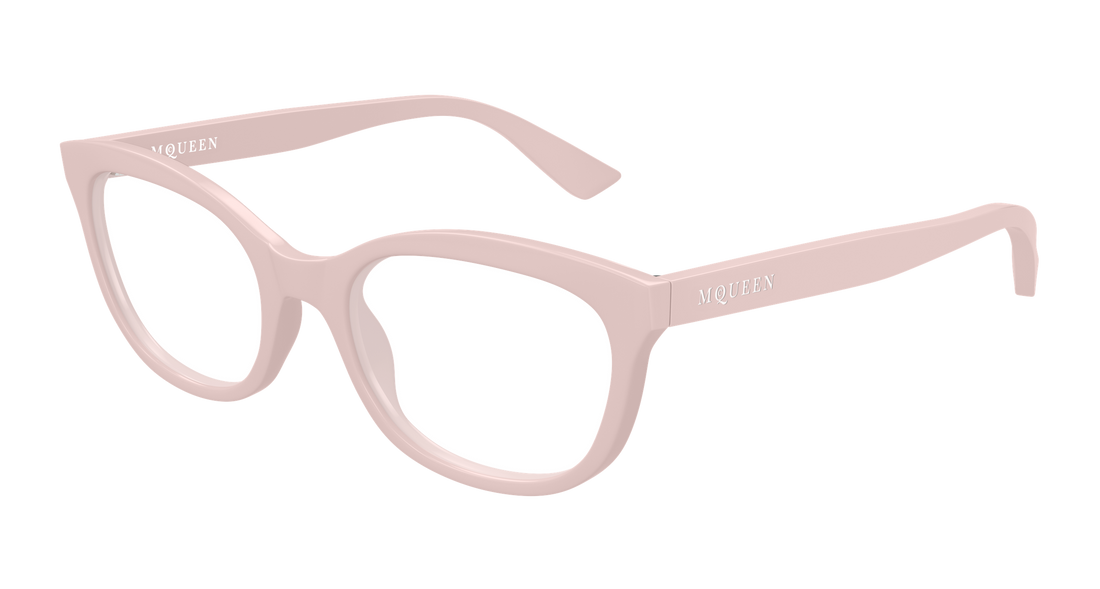 Gafas graduadas alexander mcqueen am0569o 003 rosa cat eye femenino talla 53mm - Vista principal