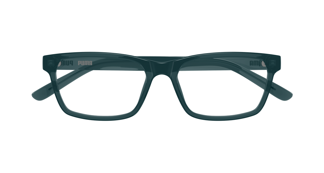 Gafas graduadas puma pu0528o 009 azul rectangular / squared masculino talla 58mm - Vista de detalle