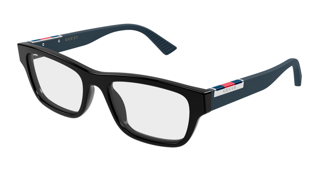 Occhiali da vista gucci gg2091o 006 negro rectangular / squared masculino taglia 55mm - Vista principale